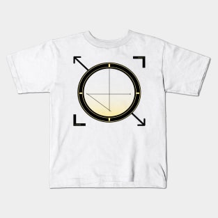 Time flies yellow Kids T-Shirt